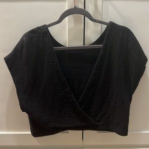 NWOT Black ripcurl top